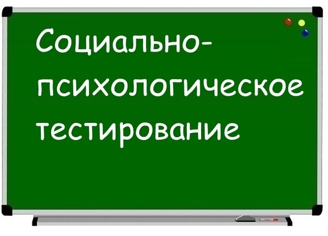 Социально-психологическое тестирование обучающихся.